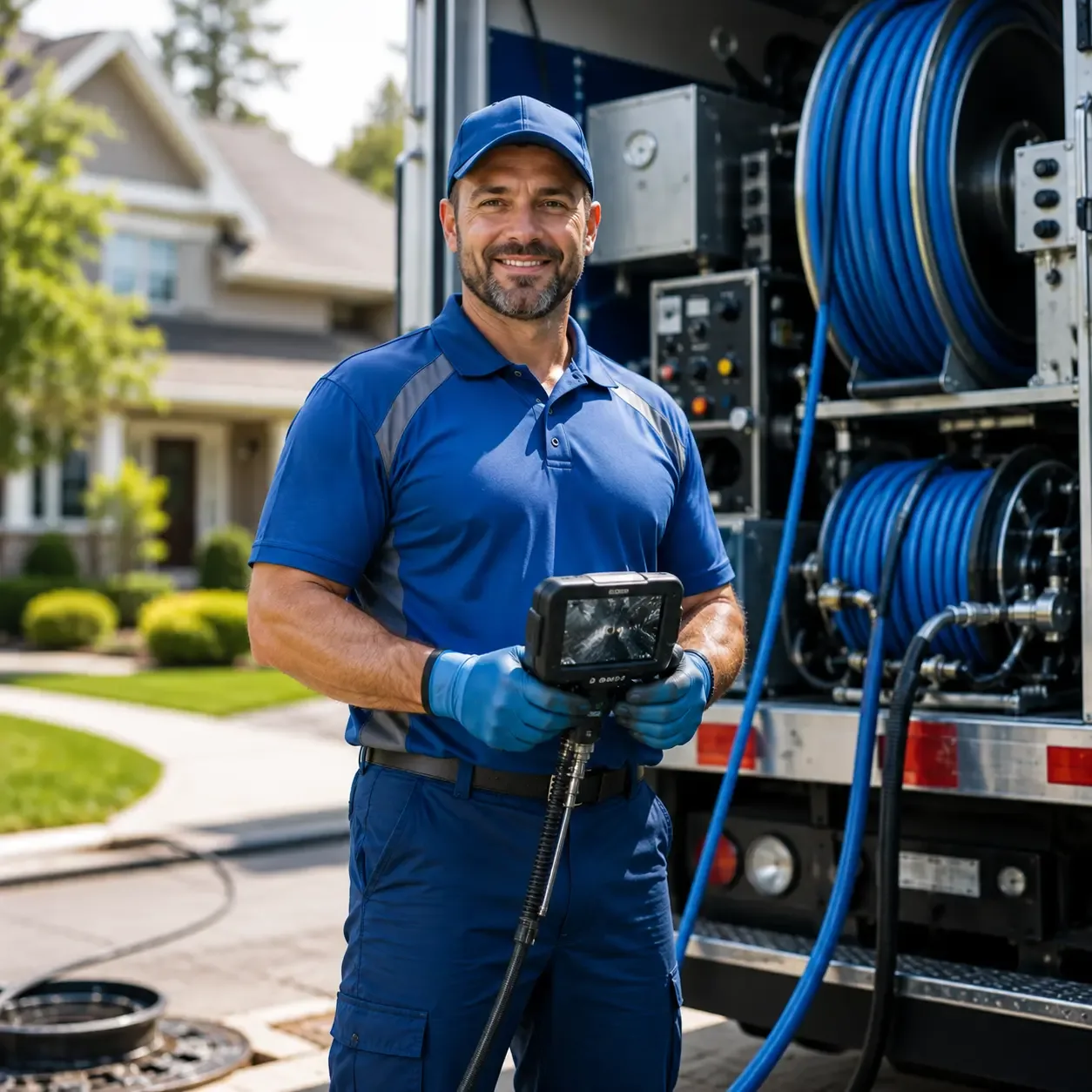 Local outdoor drain cleaning specialists in Parma, OH